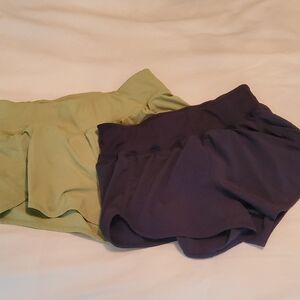 Zella running shorts- 2 pair,  size M